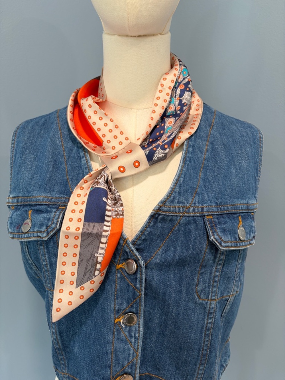 3 Piece Skinny Scarf Bundle Satin Hair Neck Bag Scarves